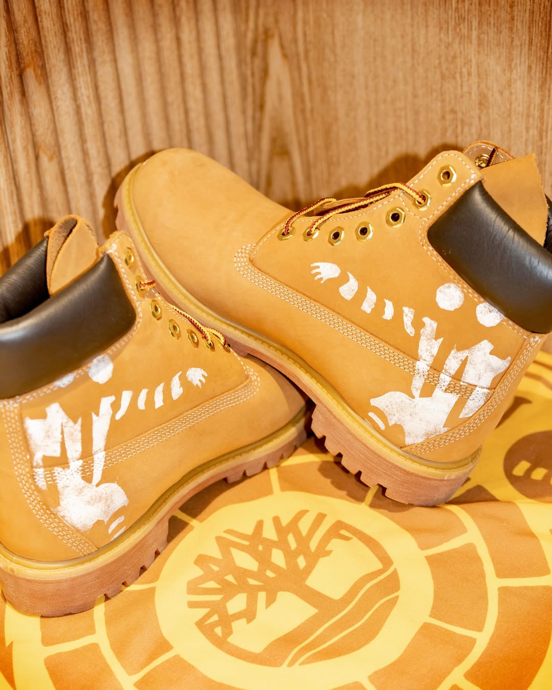 더콰이엇 라이브가 있는 팀버랜드 팝업 털ㄴ업! |